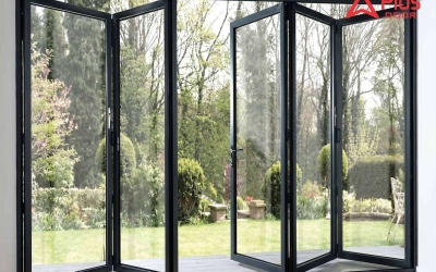 Mẫu cửa nhôm kính mở rộng tầm nhìn: Panorama, góc kính, lùa và xếp trượt