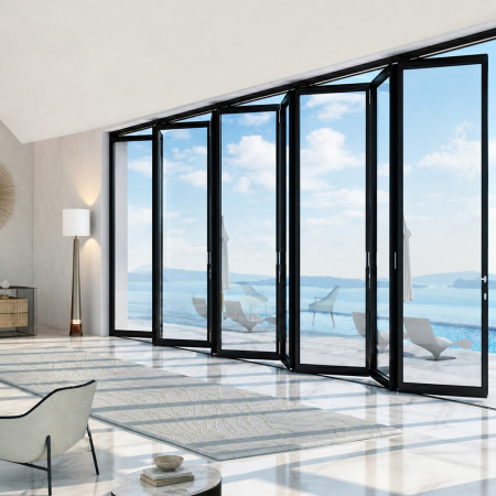 Cửa Nhôm Kính Xếp Trượt