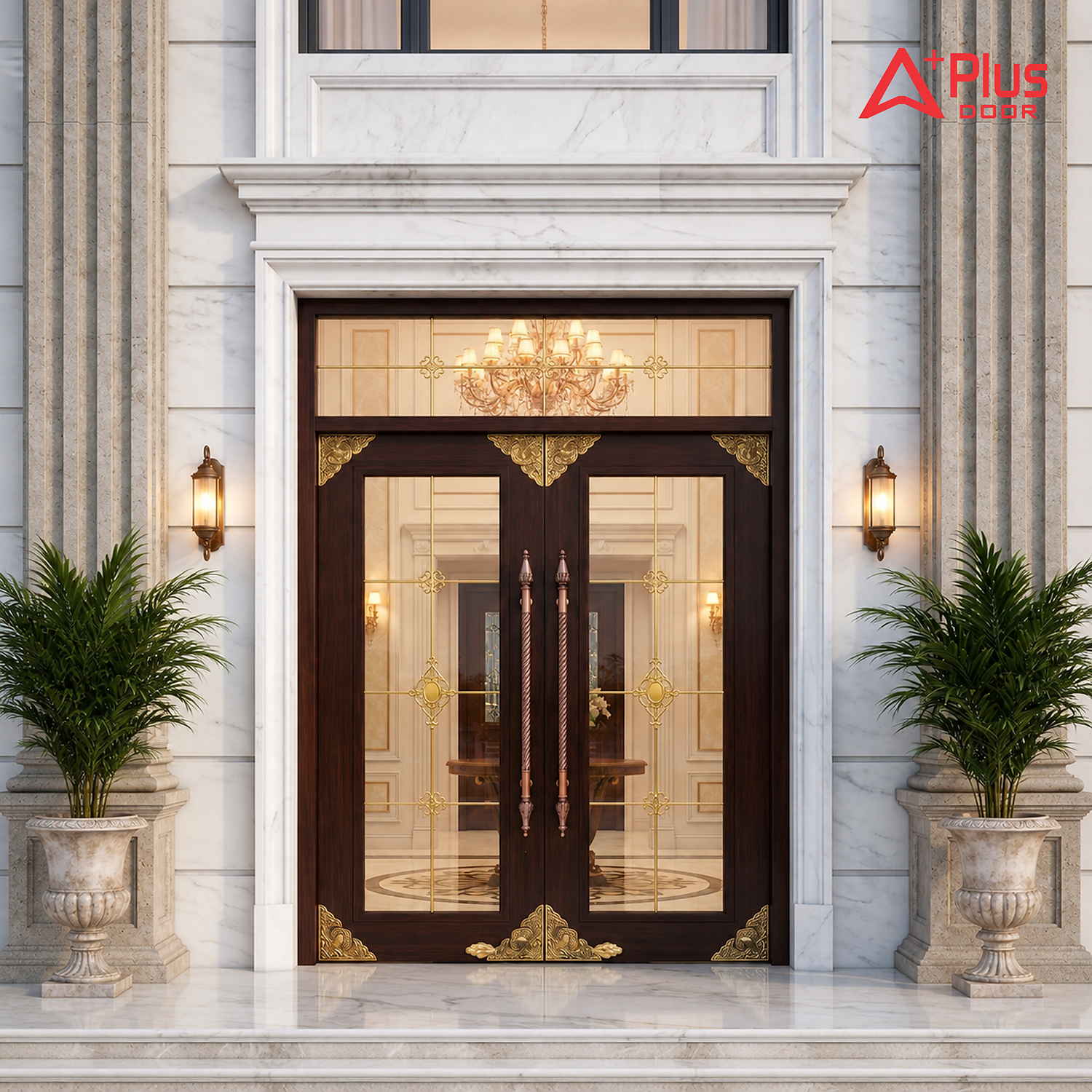 Cửa Kính Thủy Lực Nan Đồng APLUS DOOR