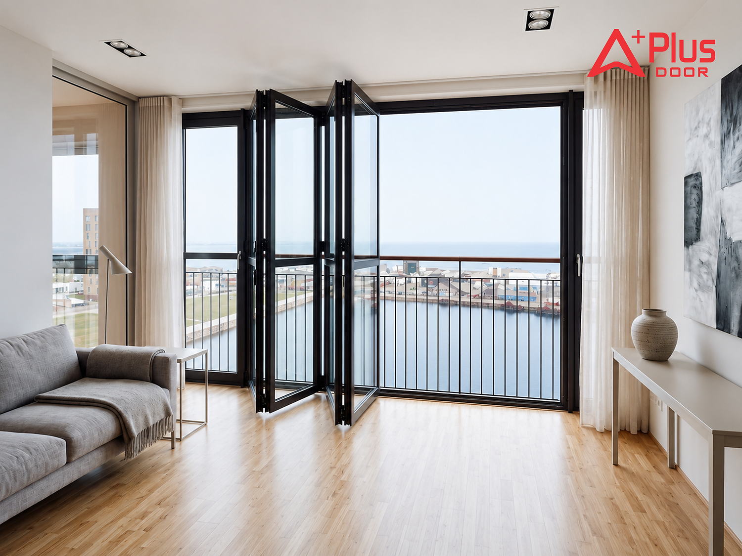 Cửa Nhôm Kính Xếp Trượt